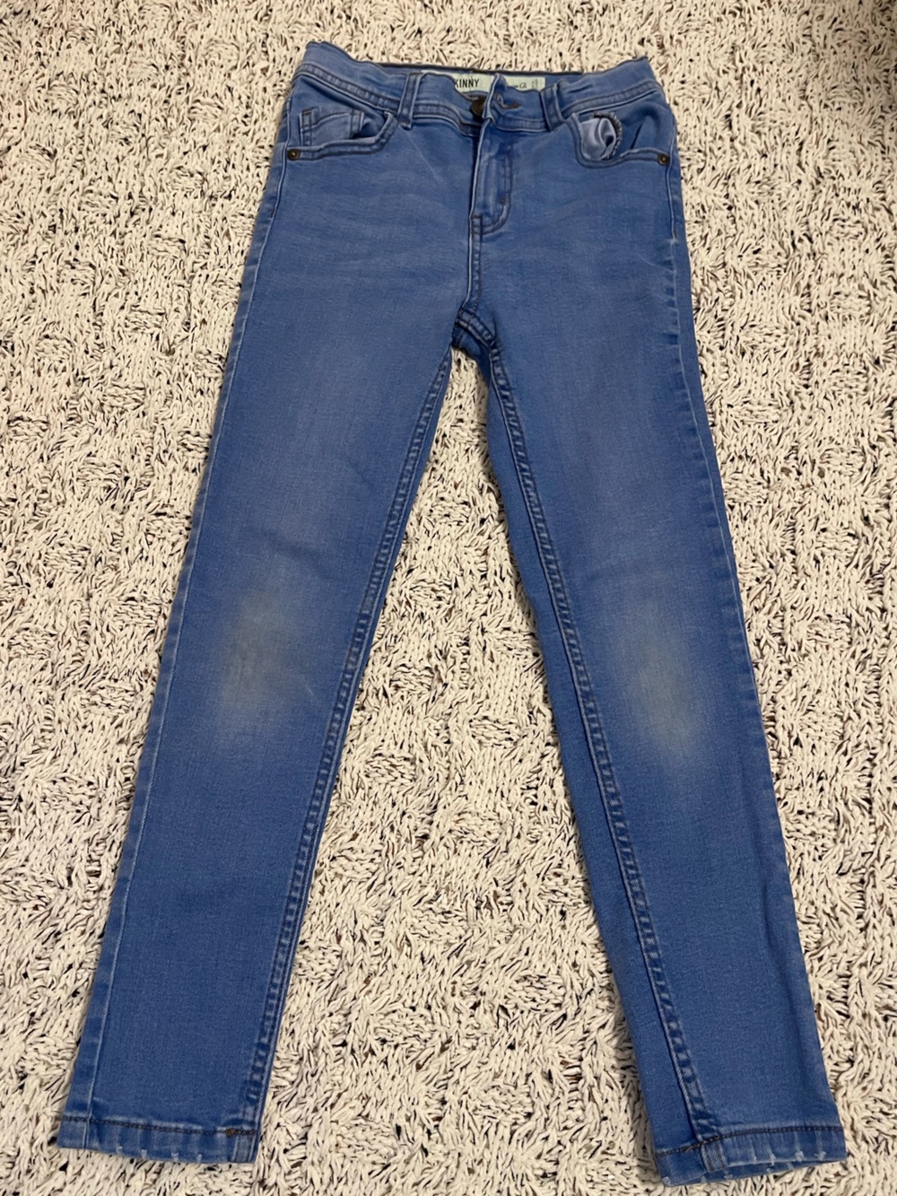 Denim&Co Blue Kids Skinny Jeans